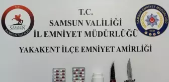 Samsun'da Uyuşturucu ve Bıçak Ele Geçirildi