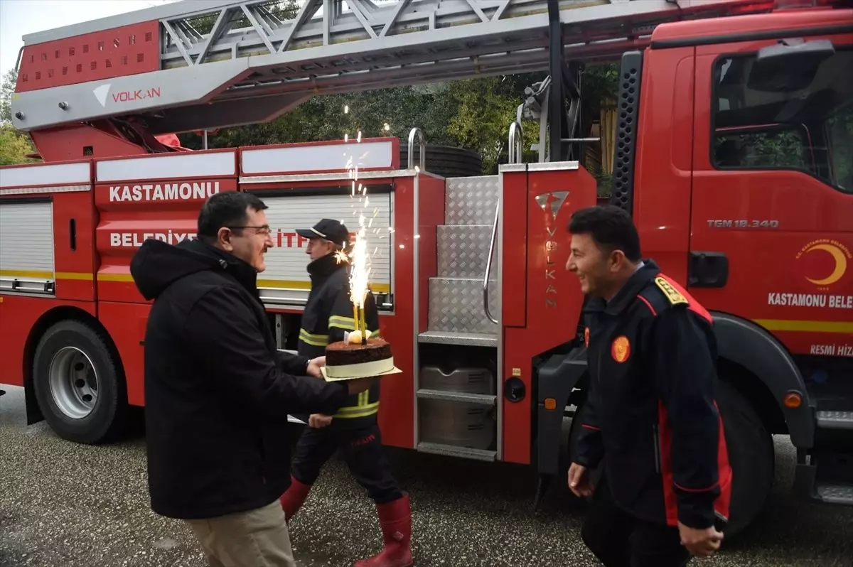 Kastamonu'da İtfaiyecilik Haftası Kutlaması