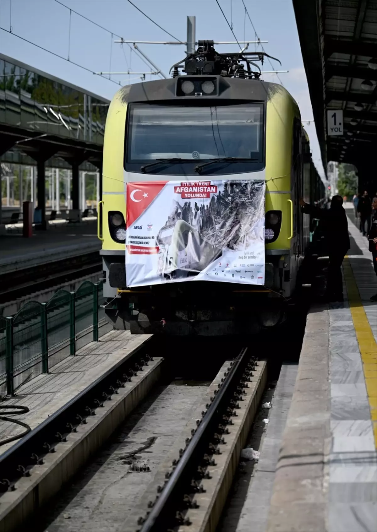 23'üncü İyilik Treni Afganistan'a Hareket Etti