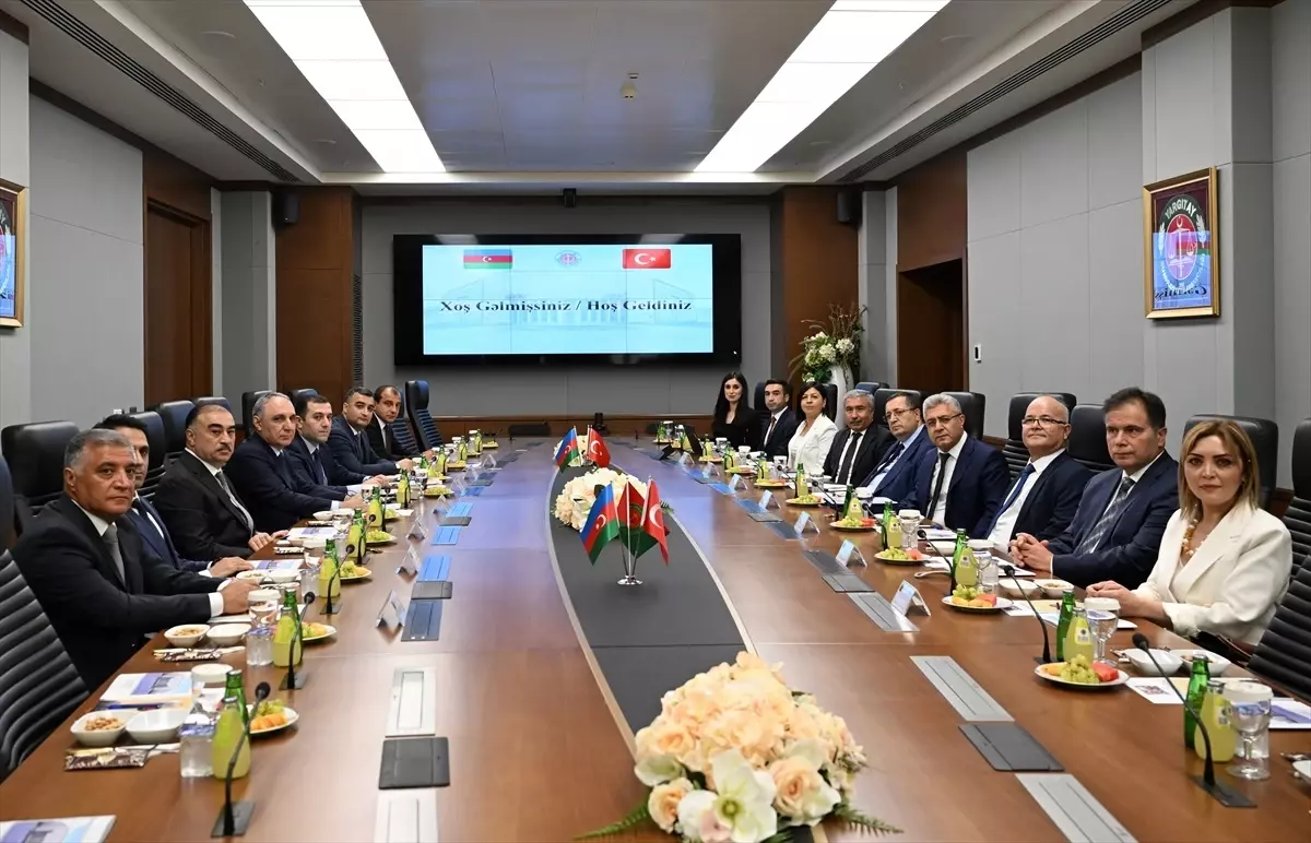 Yargıtay Başsavcısı Şentürk, Azerbaycan Başsavcısı Aliyev'i Ağırladı