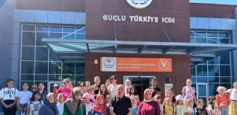 Bafra'da Yaz Kur'an Kursu Öğrencileri Kızılırmak Deltası'nı Gezdi