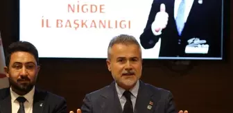 Yeniden Refah Partisi Genel Başkan Yardımcısı Kılıç, Niğde'de konuştu