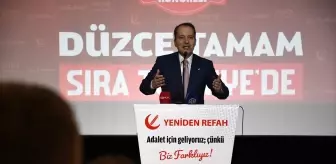 Fatih Erbakan Düzce Kongresi'nde Orta Doğu'daki Gelişmeleri Değerlendirdi