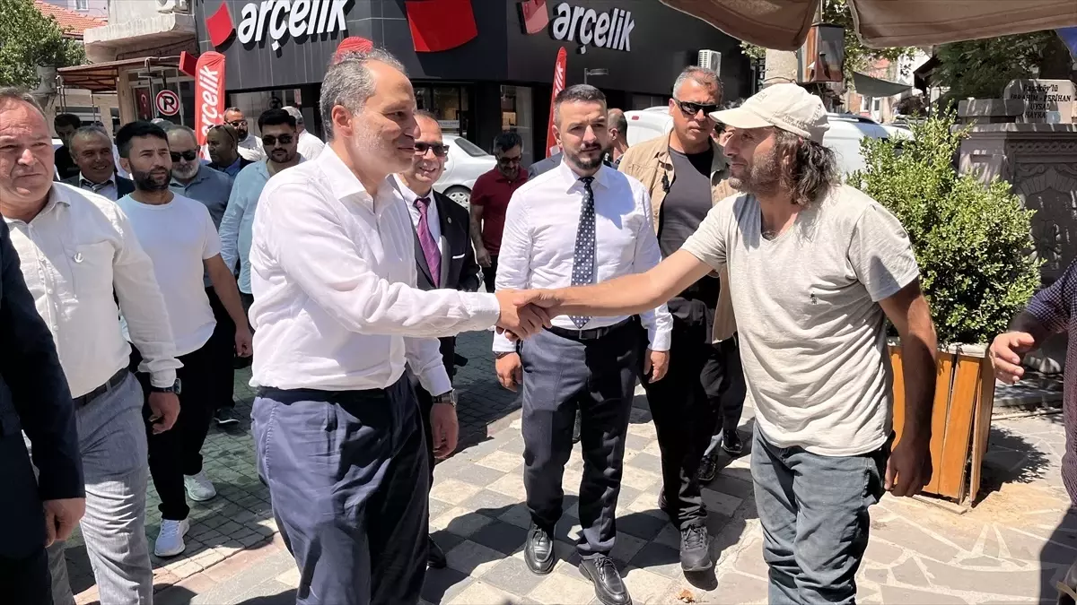 Fatih Erbakan Çanakkale'de Partililerle Buluştu