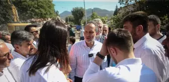 Fatih Erbakan, Depremzedeleri Ziyaret Etti