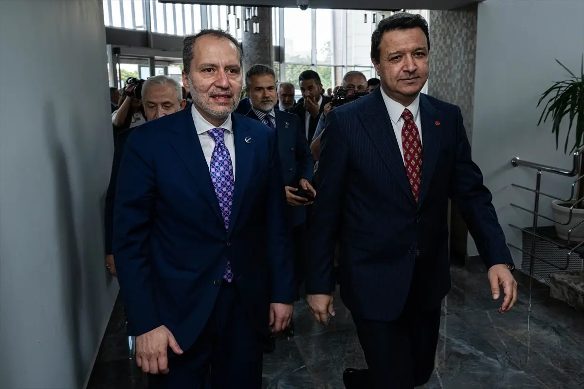 Yeniden Refah ve Saadet Partisi Liderlerinden Ortak Basın Toplantısı