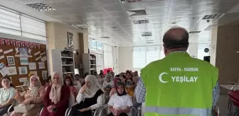 Bafra Gençlik Merkezi'nden Bağımlılıkla Mücadele Eğitimi