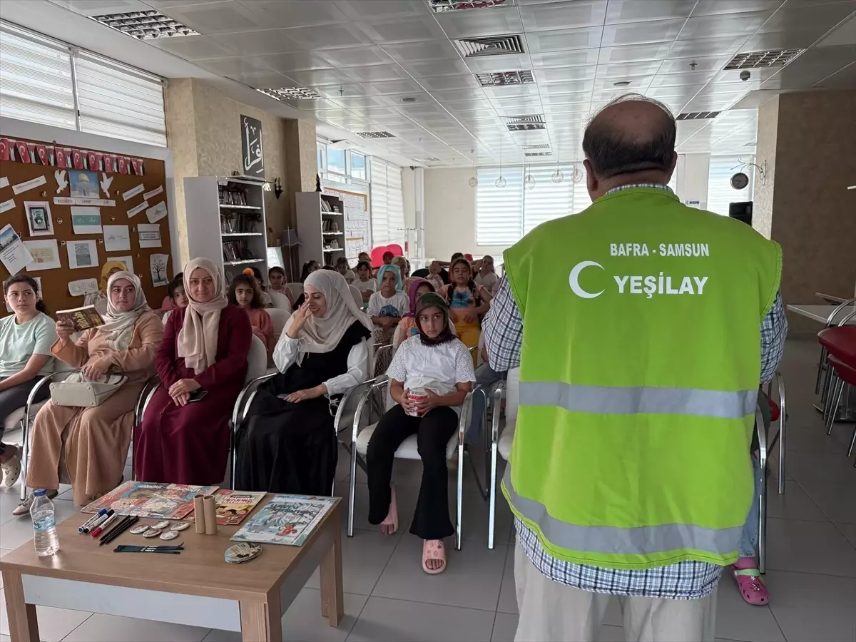 Bafra Gençlik Merkezi'nden Bağımlılıkla Mücadele Eğitimi