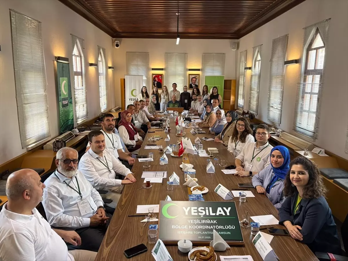 Yeşilay Bölge İstişare Toplantısı Samsun'da Düzenlendi