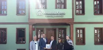 Yeşilay Bursa Şubesi Başkanı Anadolu Ajansı'nı Ziyaret Etti