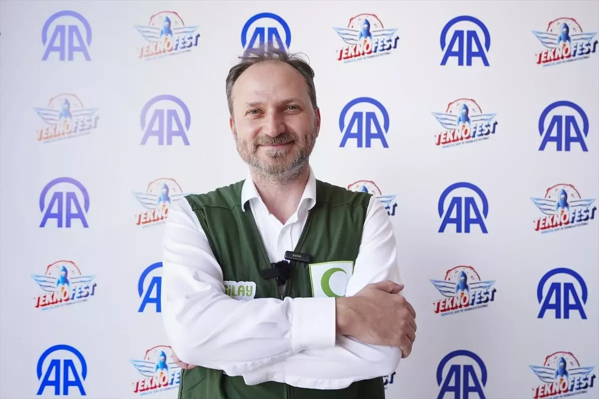 Yeşilay Genel Başkanı Dinç, TEKNOFEST'te Yer Aldıklarını Açıkladı
