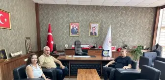 Yeşilay Hatay Şubesinden Gençlik ve Spor İl Müdürü'ne Ziyaret
