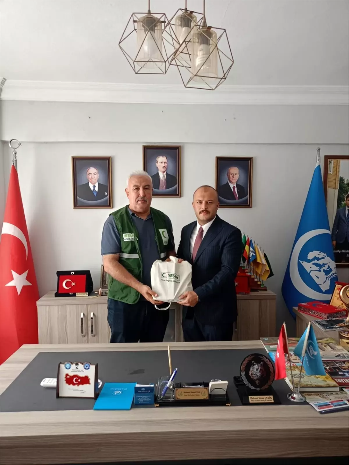 Yeşilay Hatay Şubesi'nden Ülkü Ocakları'na Ziyaret
