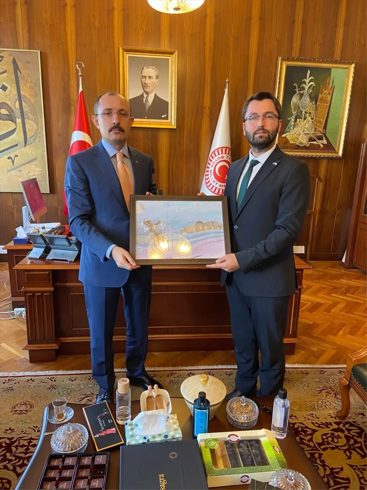Yeşilay Samsun Şubesi, Mehmet Muş ile Projelerini Gözden Geçirdi