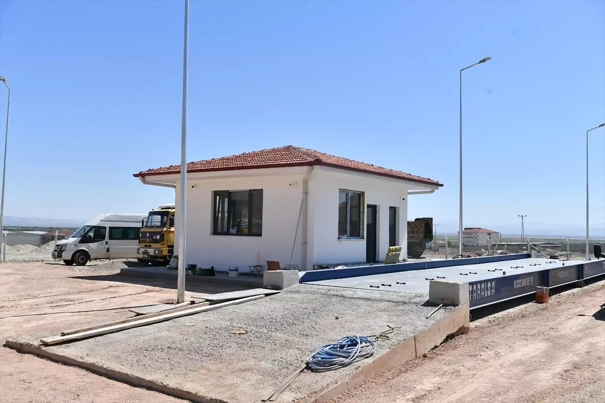 Kayseri'de Yeşilhisar Katı Atık Transfer İstasyonu Tamamlandı