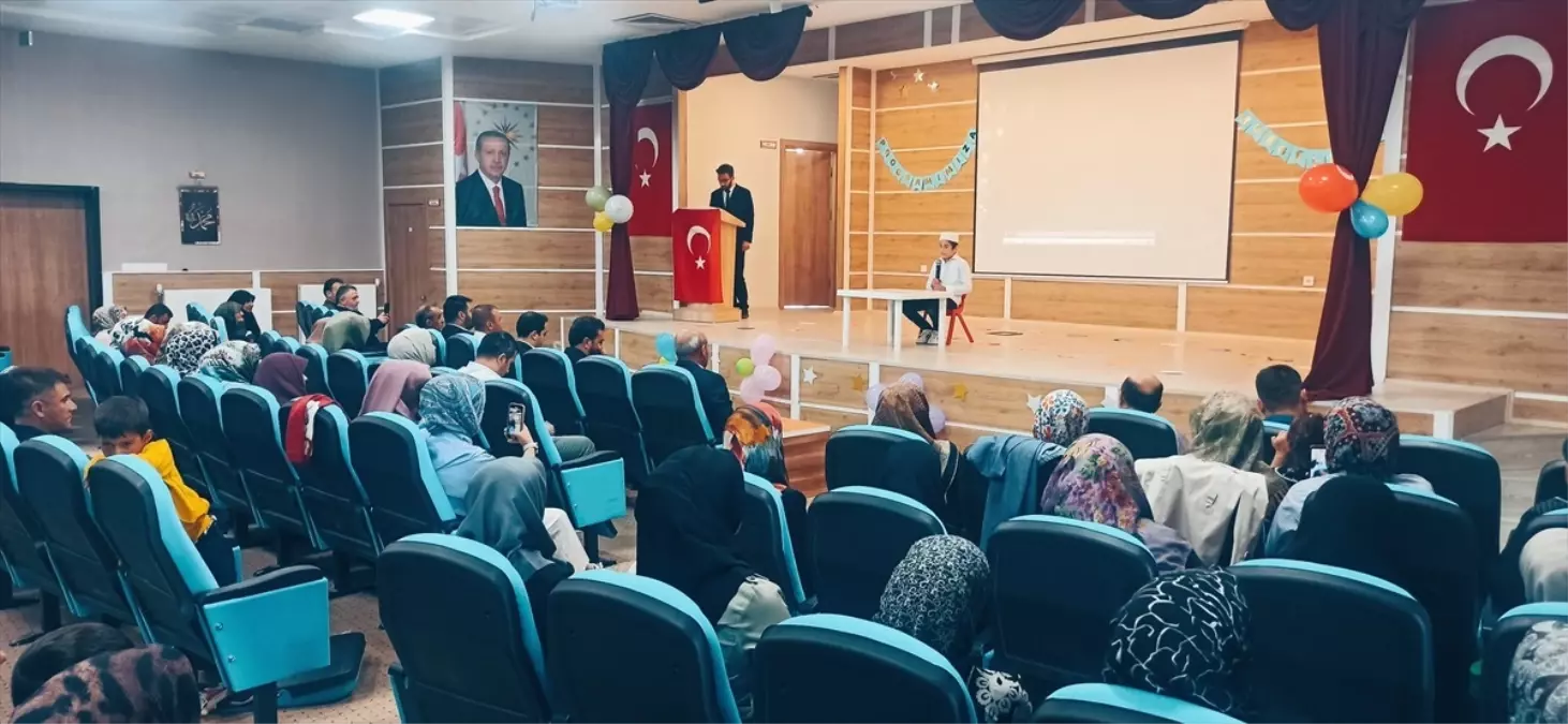 Yeşilyurt'ta 4-6 Yaş Kur'an Kursu Yıl Sonu Kapanış Programı Düzenlendi