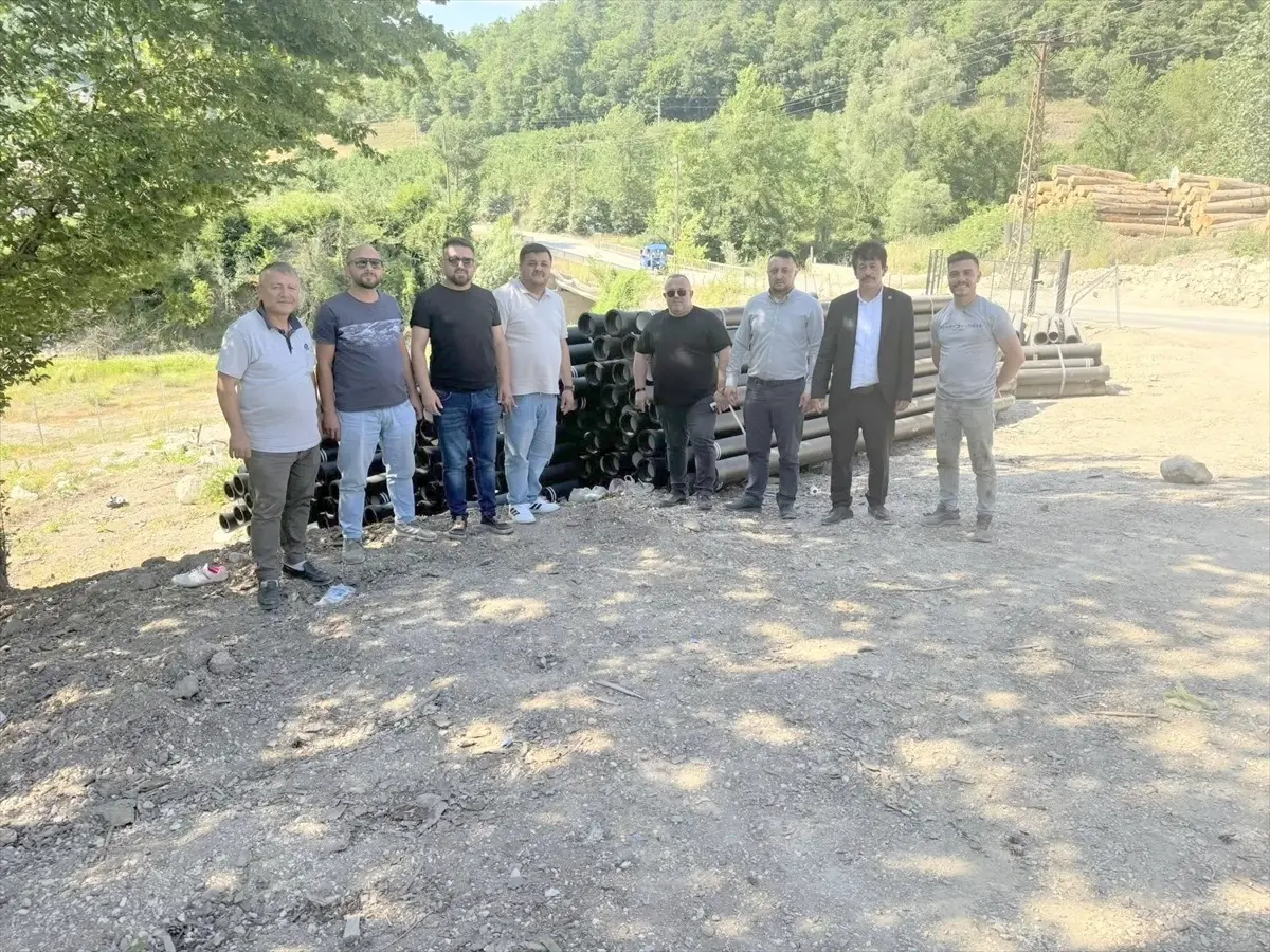 Yığılca'da İçme Suyu Hattı Yenileme Çalışmaları Başladı