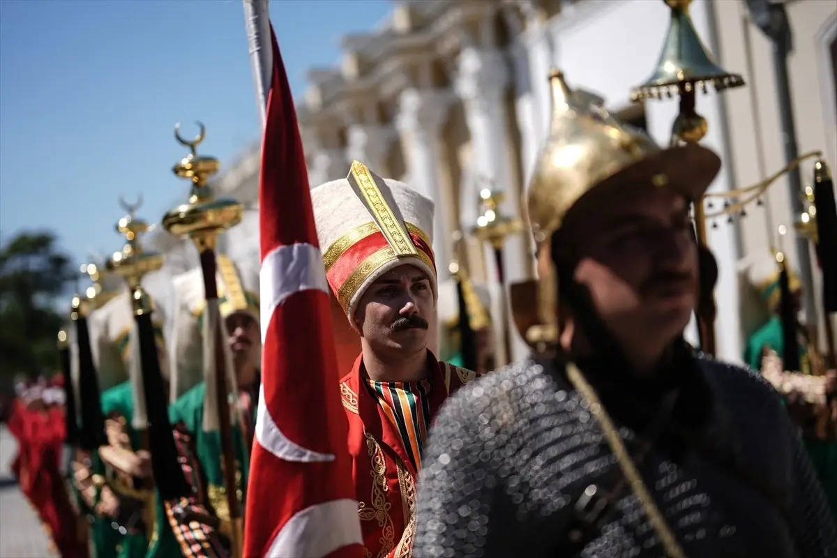 Yıldız Sarayı'nda Mehteran Gösterisi Büyüledi