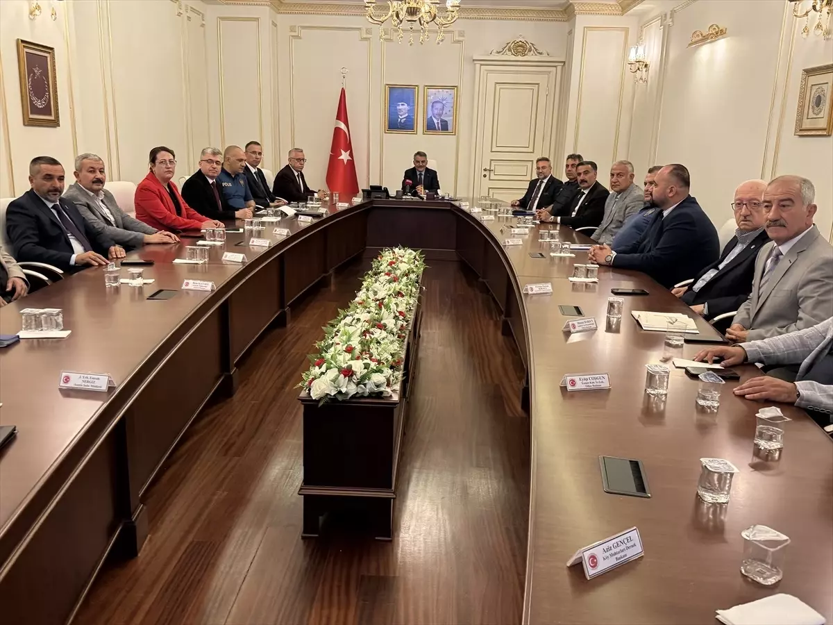 Yozgat'ta Kent Güvenliği Toplantısı Gerçekleştirildi