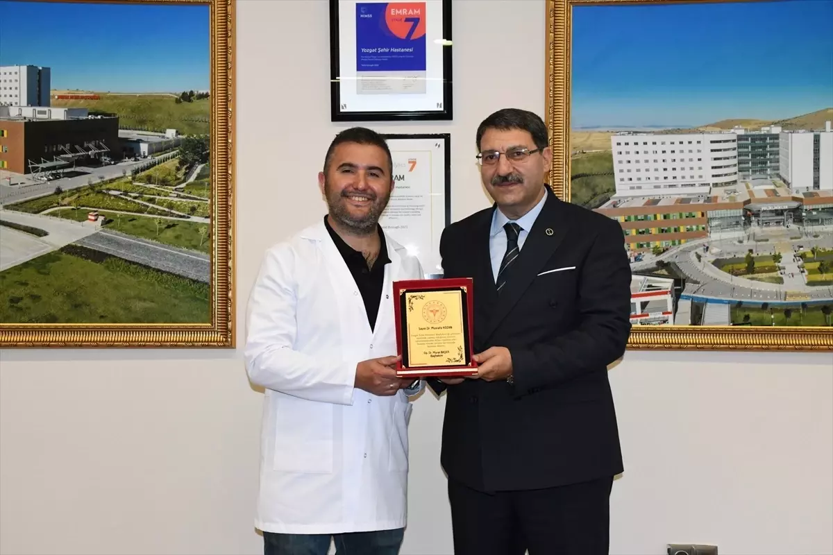 Yozgat Şehir Hastanesi'nde Devir Teslim Töreni