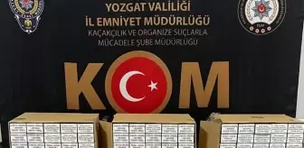 Yerköy'de 202 Bin Kaçak Makaron Ele Geçirildi