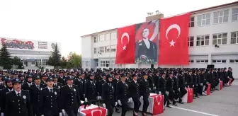 Yozgat'ta eğitimini tamamlayan 297 kadın polis adayı mezun oldu