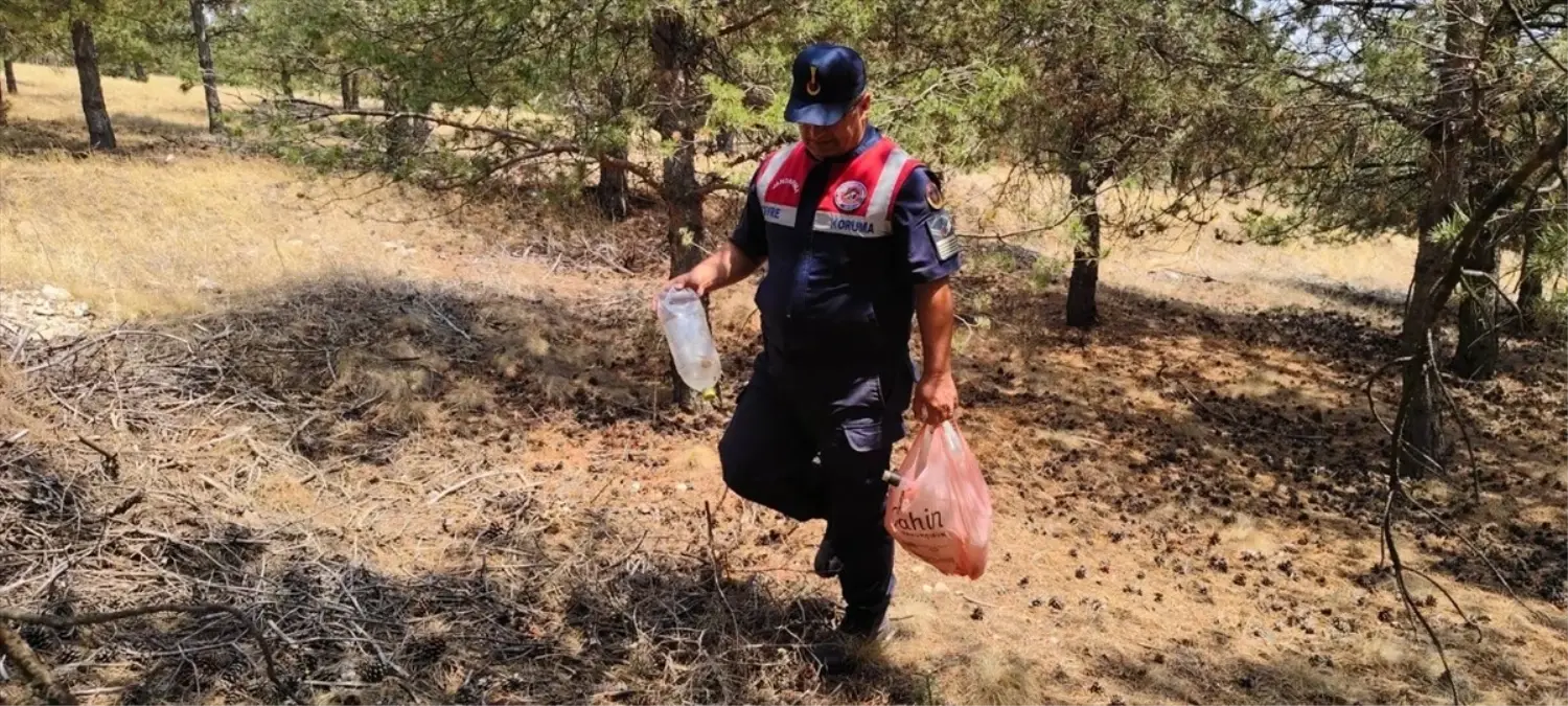 Yozgat'ta Jandarma Ekipleri Yangınlara Karşı Önlem Alıyor