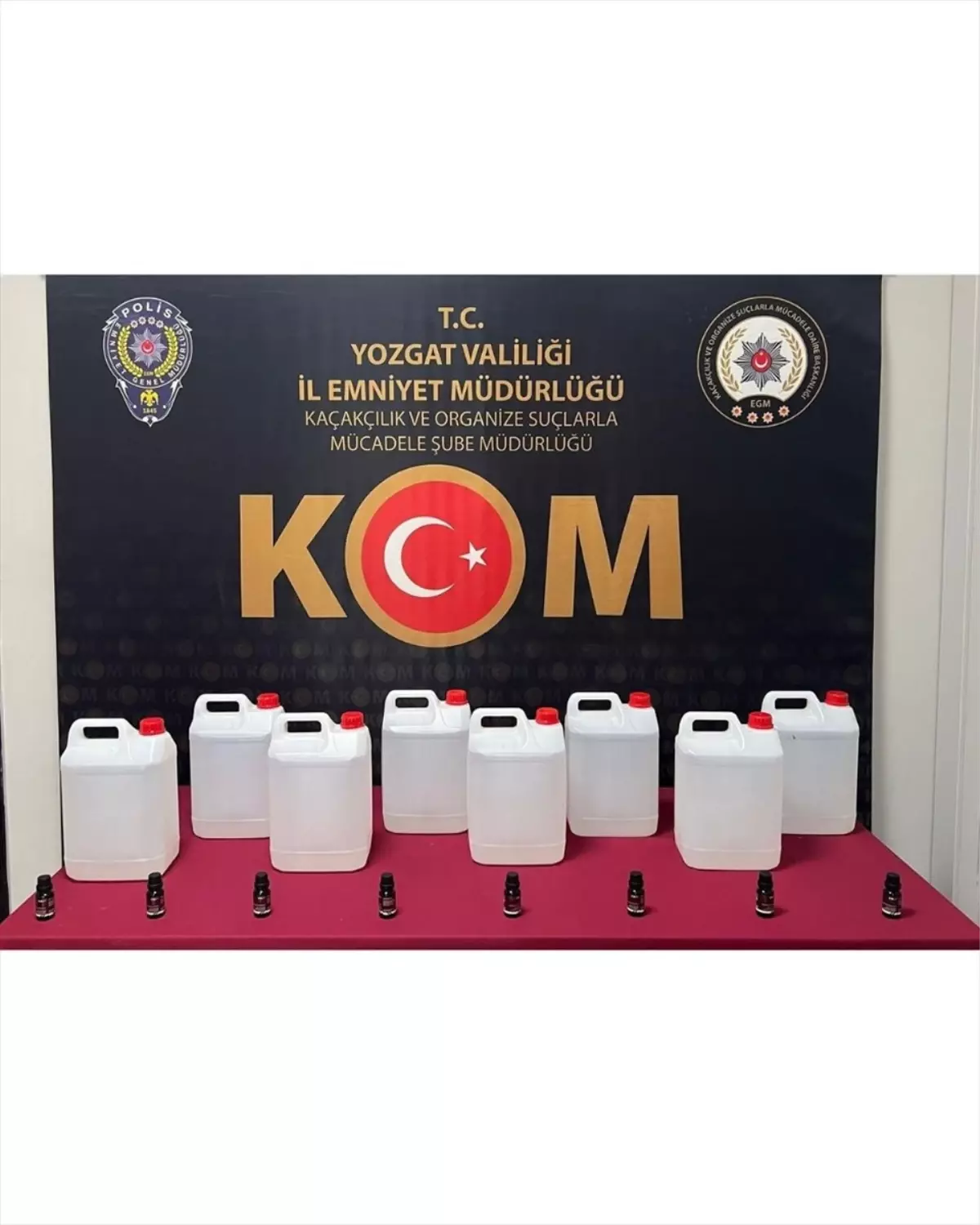 Yozgat'ta Kaçak Alkol ve Tütün Operasyonu: 2 Gözaltı