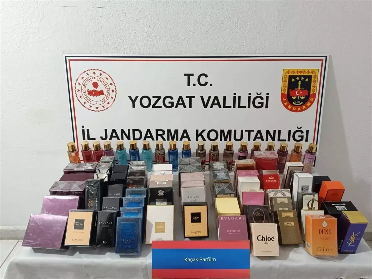 Yozgat'ta Kaçak Parfüm Operasyonu: 109 Parfüm Ele Geçirildi