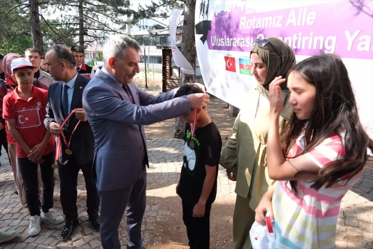 Yozgat'ta 'Rotamız Aile' temalı oryantiring yarışması düzenlendi