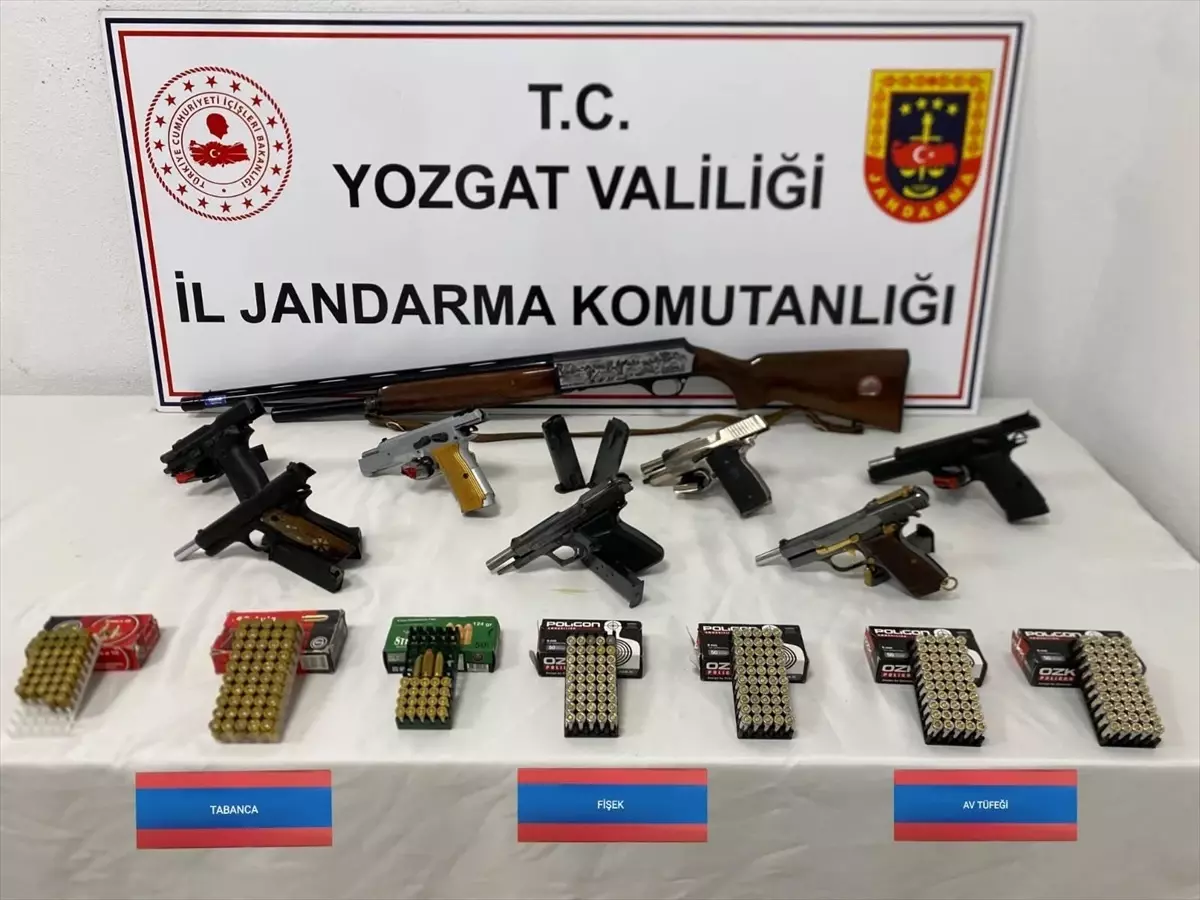 Yozgat'ta Ruhsatsız Silah Operasyonu: 1 Gözaltı