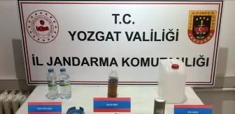 Yozgat'ta Sahte Alkol Üreten Zanlı Yakalandı