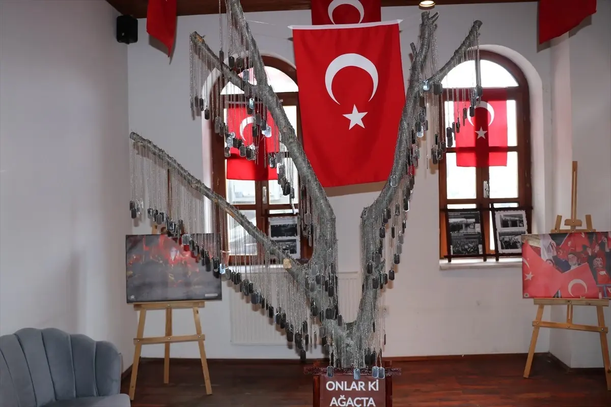 Yozgat'ta 'Şehadetin Başladığı Noktadan Sonsuzluğa' sergisi açıldı