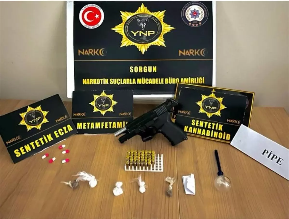 Sorgun'da Uyuşturucu Operasyonu: 5 Gözaltı