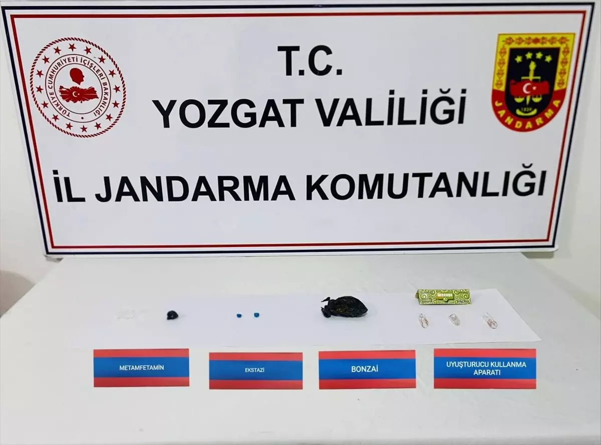 Yozgat'ta Uyuşturucu Operasyonu: Bir Şüpheli Gözaltında