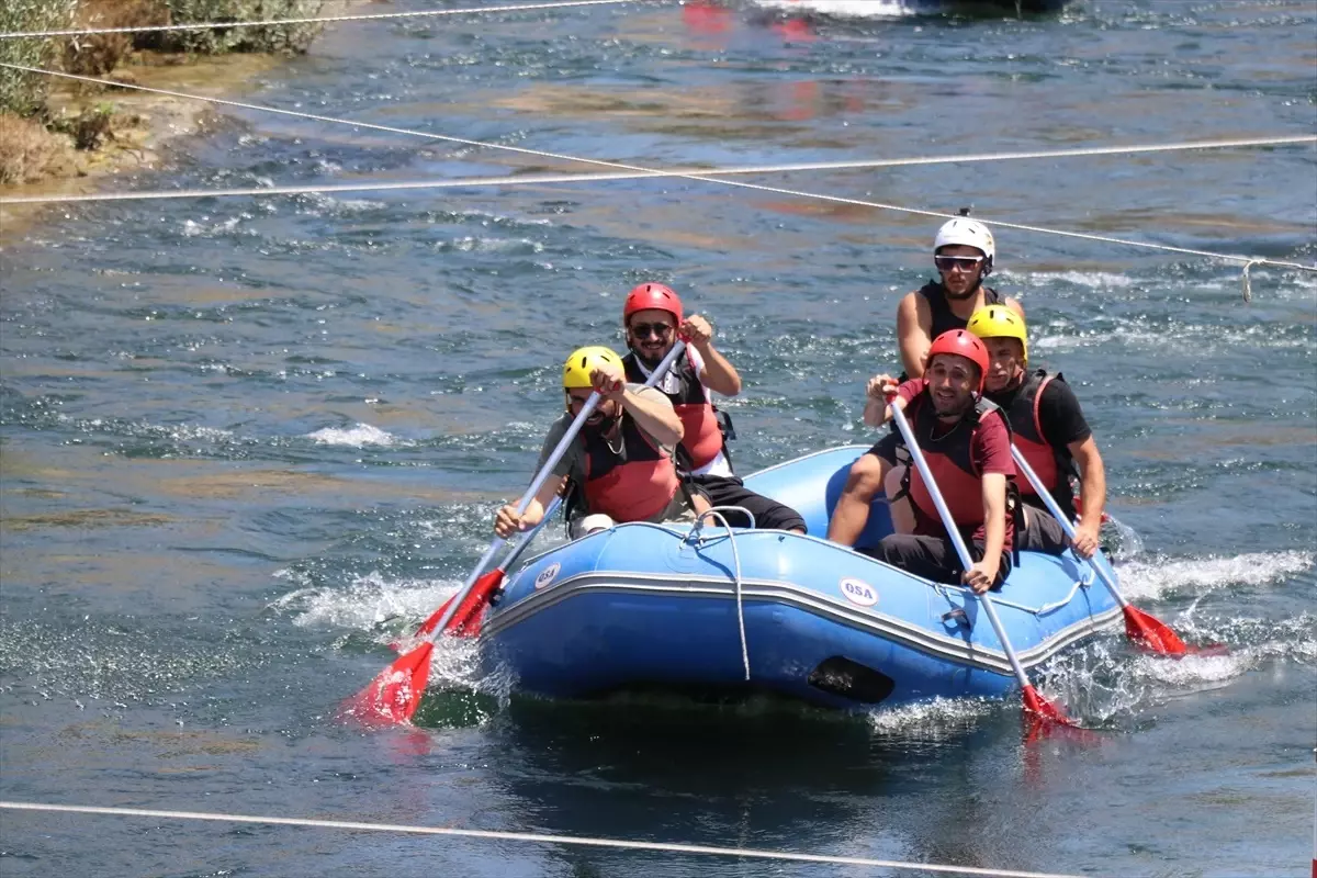 Yozgat Çekerek Irmağı'nda Rafting Heyecanı