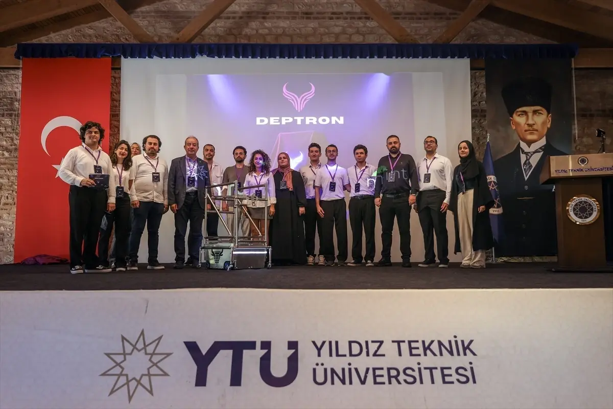 Yıldız Teknik Üniversitesi Öğrencileri Otonom Taşıma Robotu Geliştirdi