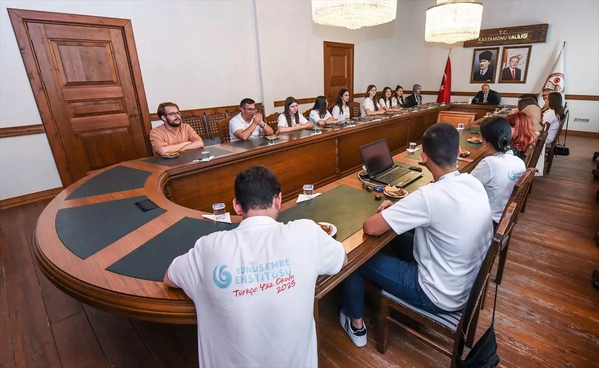 Yunus Emre Enstitüsü Öğrencileri Kastamonu'yu Ziyaret Etti