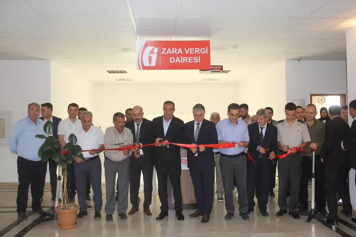 Zara Vergi Dairesi Müdürlüğü Hizmete Açıldı