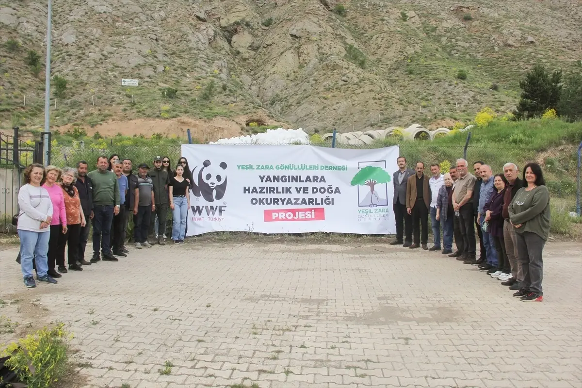 Zara'da 'Yangınlara Hazırlık ve Doğa Okuryazarlığı' eğitim programı düzenlendi