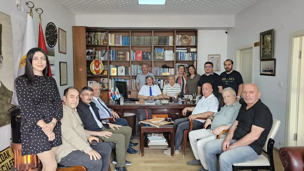 Zonguldak Gazeteciler Cemiyeti'nde Bayramlaşma Programı Düzenlendi