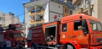 Zonguldak'ta Apartman Girişinde Patlama