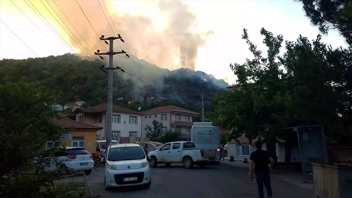 Zonguldak'ta Orman Yangını Kontrol Altına Alındı