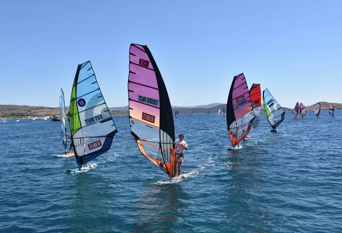 Bodrum'da Züber TYF Windsurf Türkiye Ligi Şampiyonası Sona Erdi