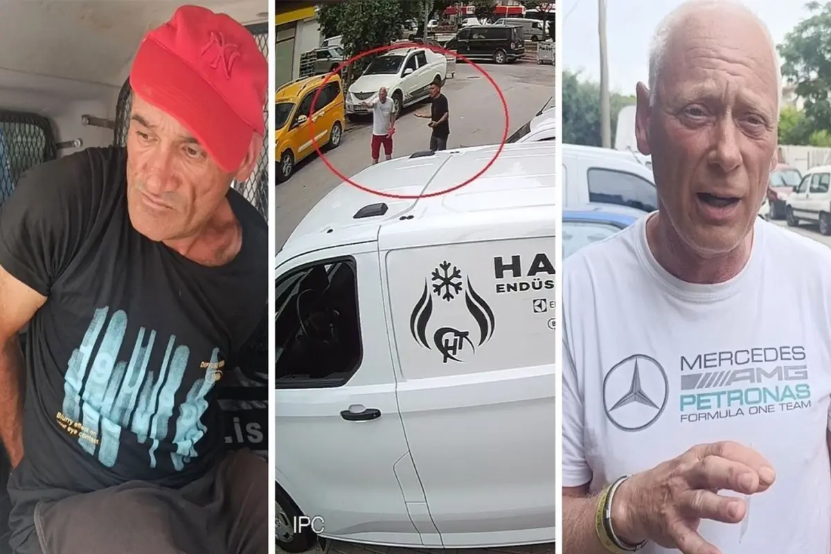 Kapkaççı kaçtı, Alman turist kovaladı, esnaf yakaladı