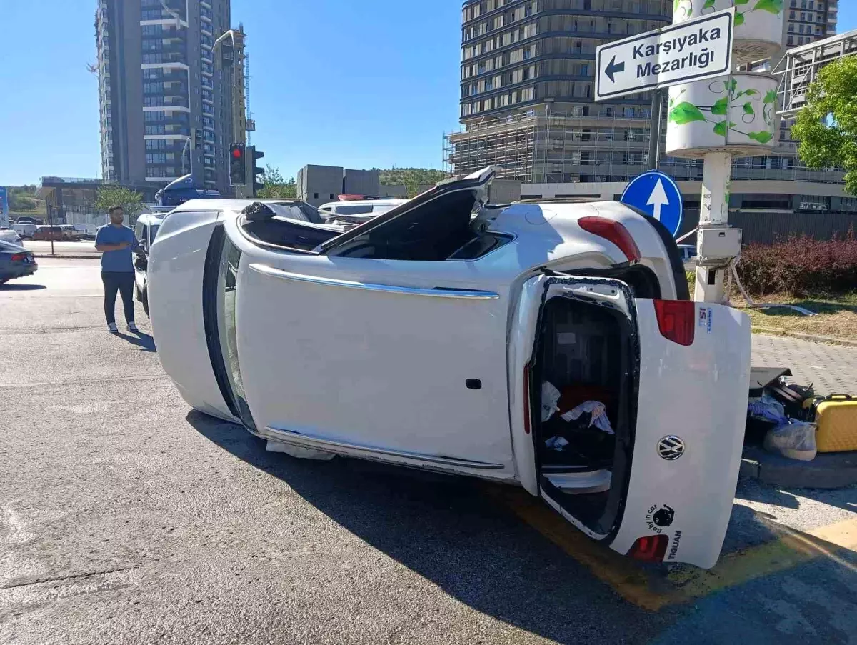 Ankara'da Trafik Kazası: 6 Yaralı