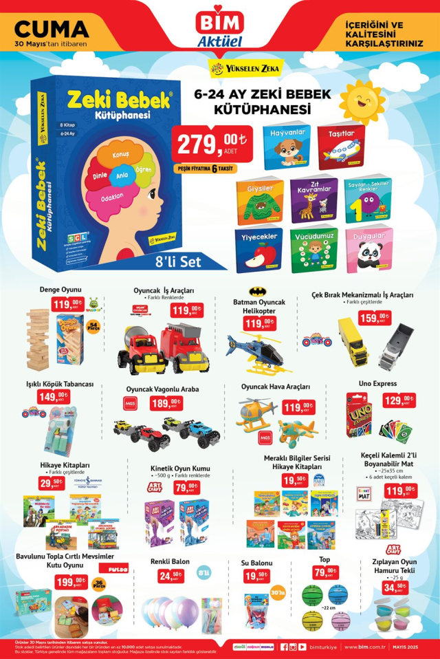 BİM AKTÜEL 30 MAYIS | BİM 30 Mayıs Cuma aktüel kataloğunda hangi ürünler satışa sunulacak? Kumtel Ankastre Set, Philips Süpürge, Büyük Boy Valiz