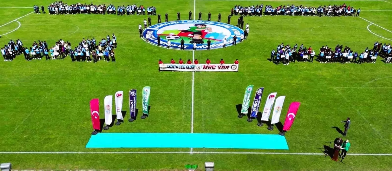 Denizli'de 'Mahallemde Maç Var' Turnuvası Finali Gerçekleşti