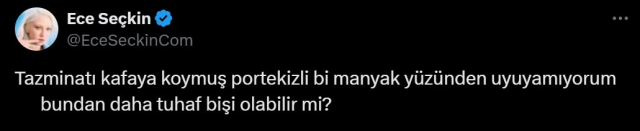 Ece Seçkin's shocking words to Jose Mourinho: I can't sleep because of a crazy Portuguese