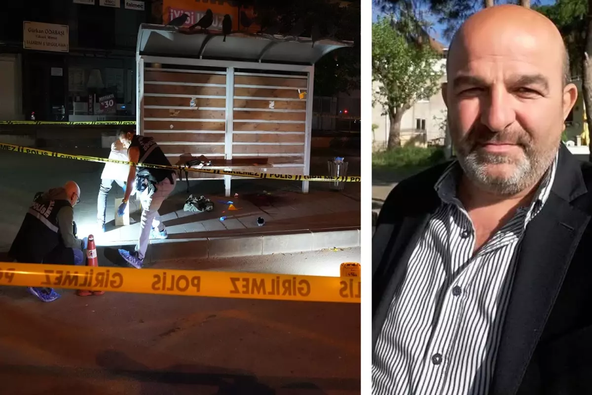 Emekli polis memuru otobüs durağında kendini başından vurdu